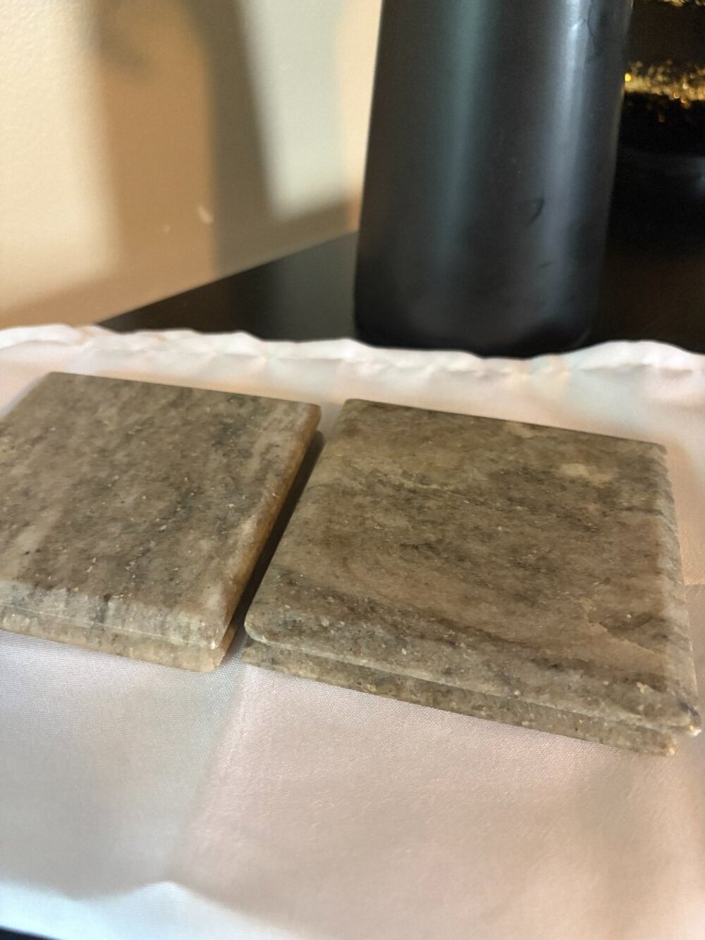 Natural Stone Coaster Set (Set of 4)